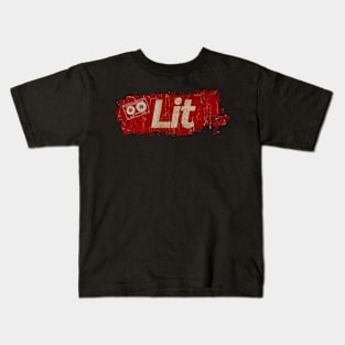 Lit - Splash Vintage Kids T-Shirt